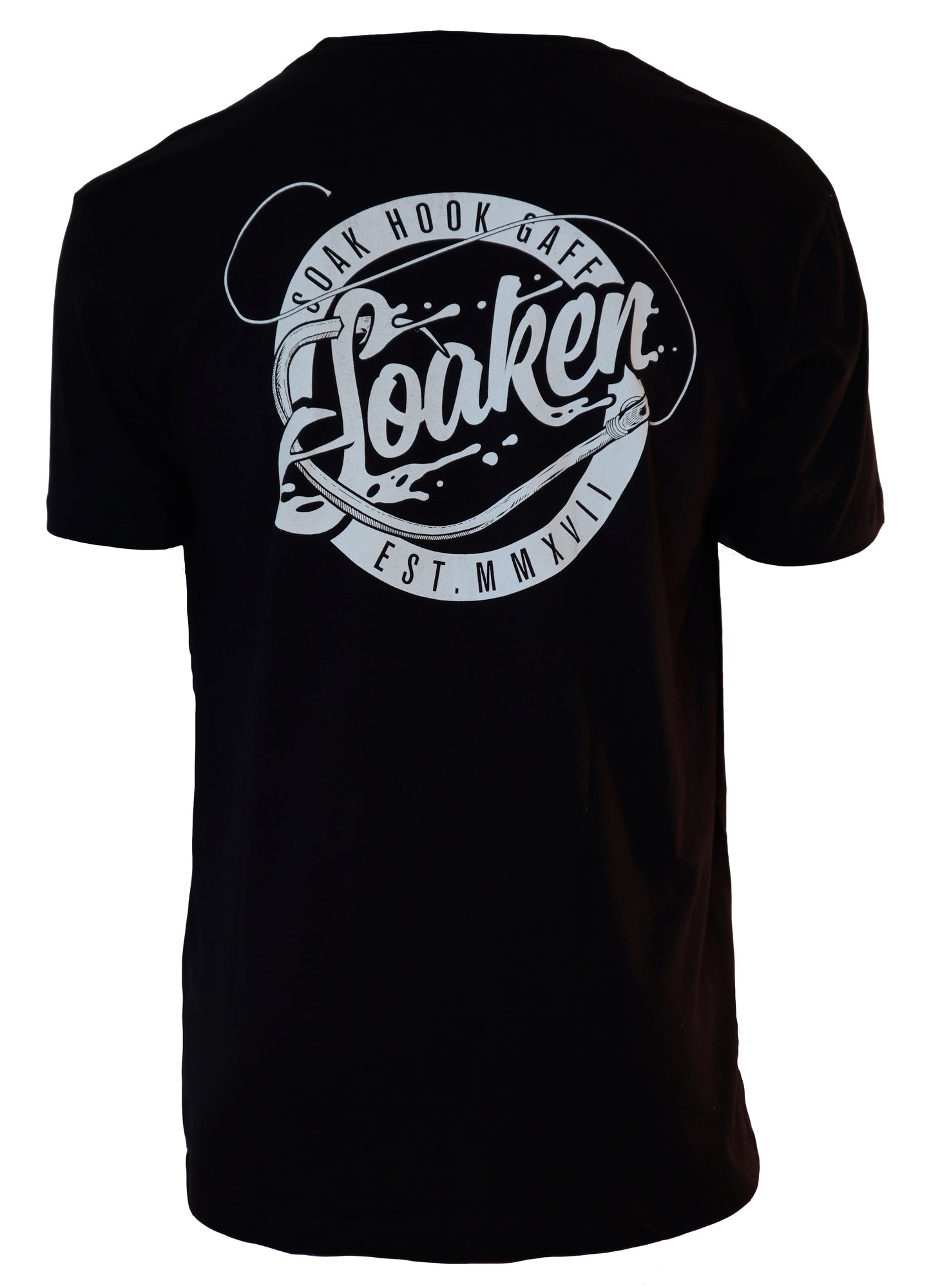 Black HOOKED Classic Short Sleeve