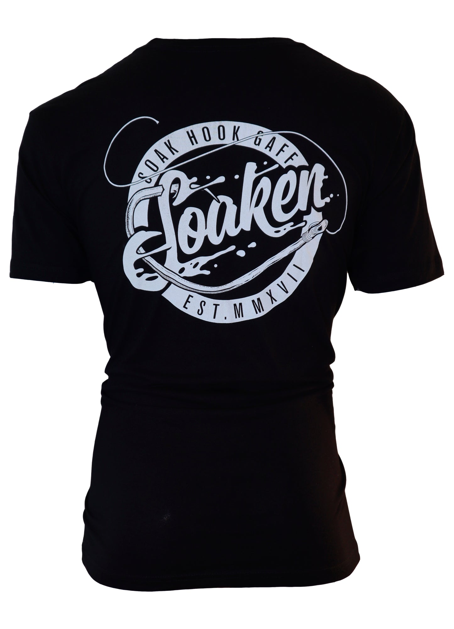 Black HOOKED Classic Short Sleeve