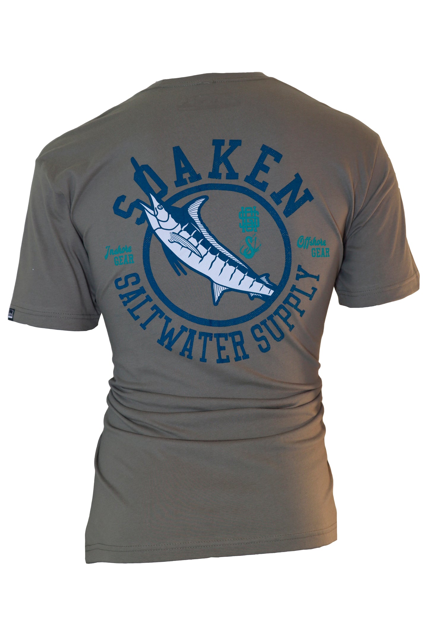 Grey BillFish Hunter Short Sleeve