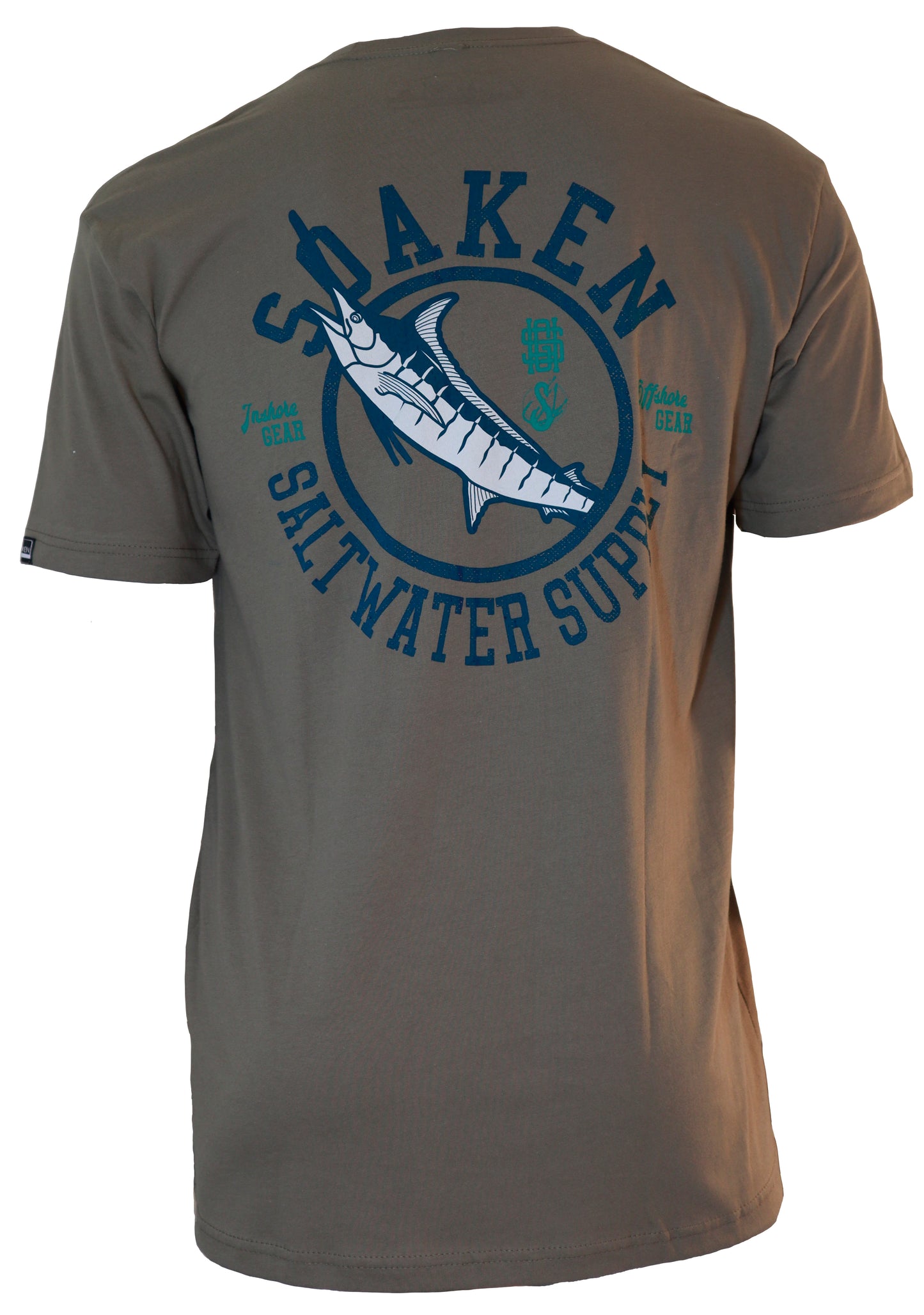 Grey BillFish Hunter Short Sleeve