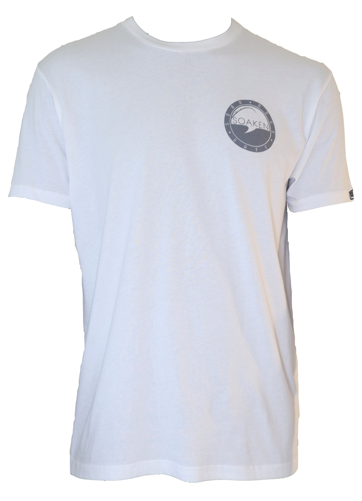 White HOOKED Classic Short Sleeve