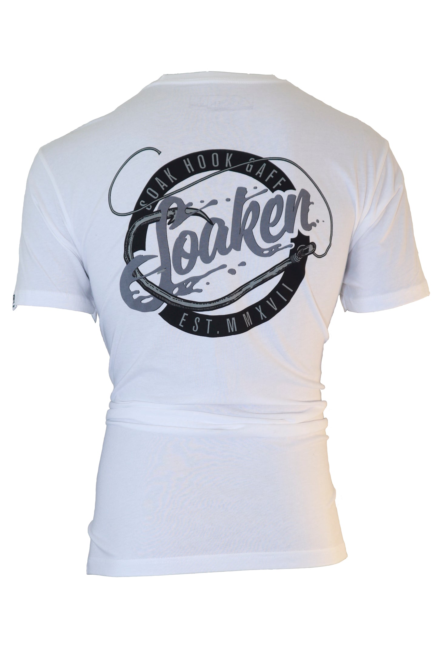 White HOOKED Classic Short Sleeve