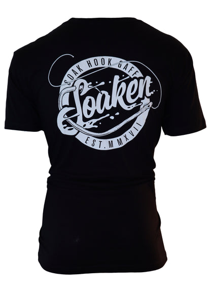 Black HOOKED Classic Short Sleeve