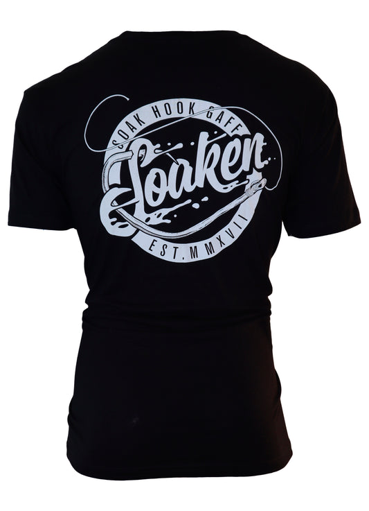 Black HOOKED Classic Short Sleeve