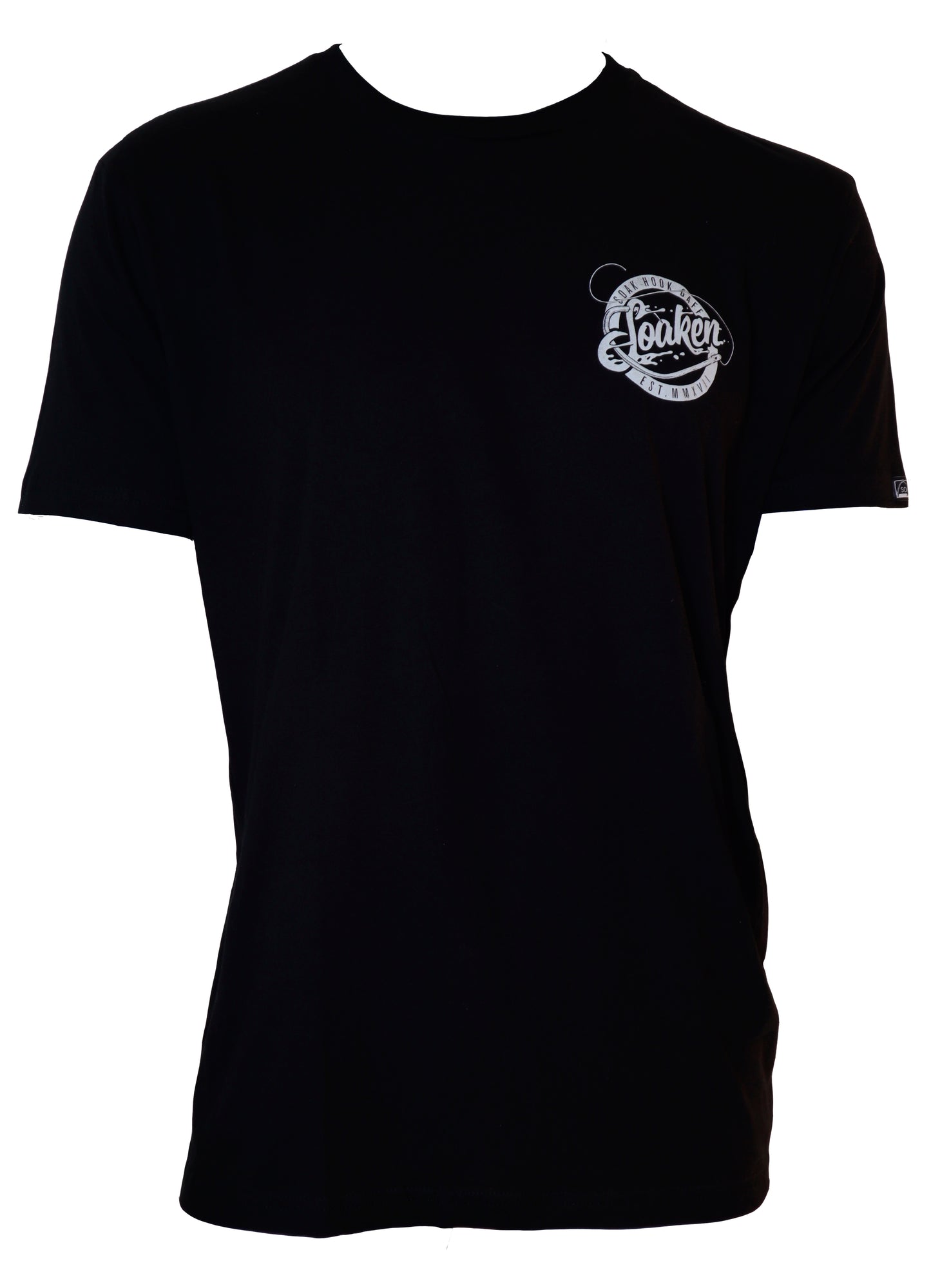 Black HOOKED Classic Short Sleeve