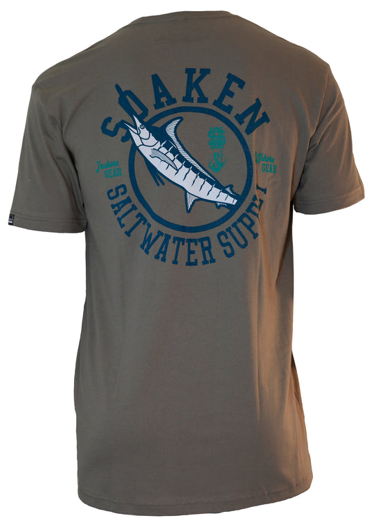 Grey BillFish Hunter Short Sleeve