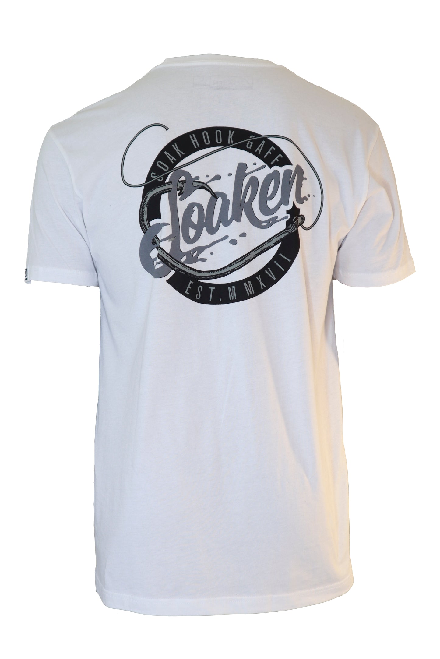 White HOOKED Classic Short Sleeve
