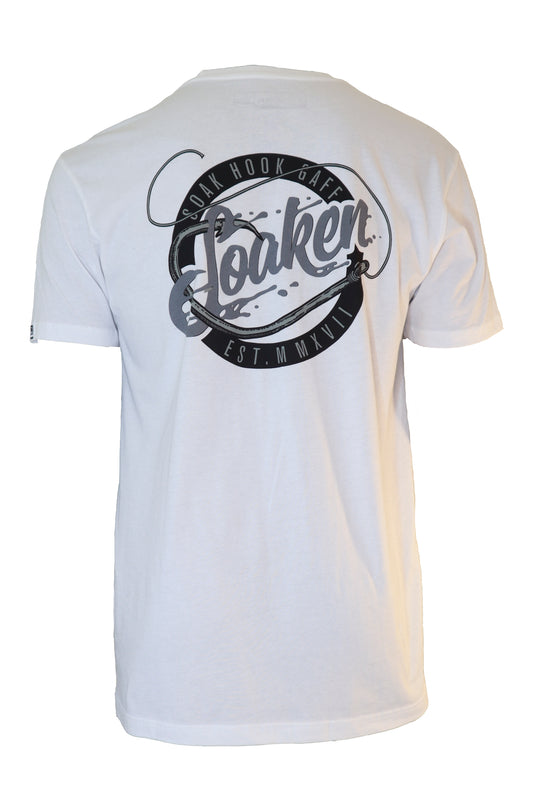 White HOOKED Classic Short Sleeve