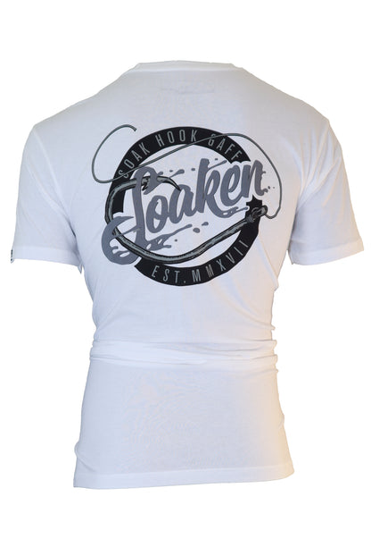 White HOOKED Classic Short Sleeve